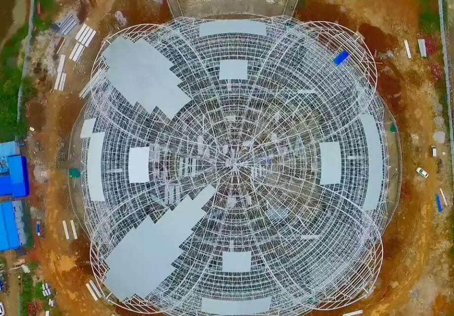 北流体育馆网架